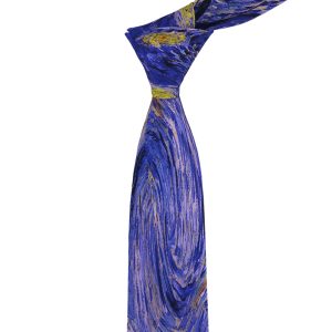 کراوات مردانه مدل نقاشی وَنسان وَن گوگ کد 1120