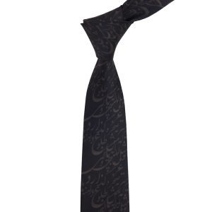 کراوات مردانه مدل نستعلیق کد 1211