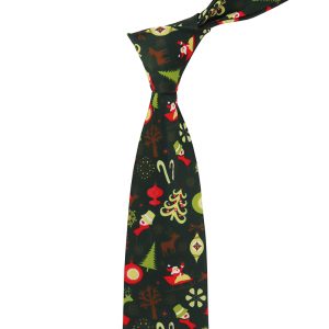 کراوات مردانه مدل کریسمس کد 1271
