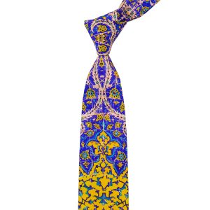 کراوات مردانه مدل کاشی کاری سنتی کد 1304