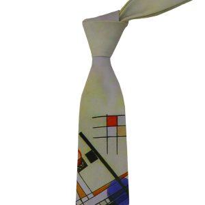 کراوات مردانه مدل نقاشی واسیلی کاندینسکی composition
